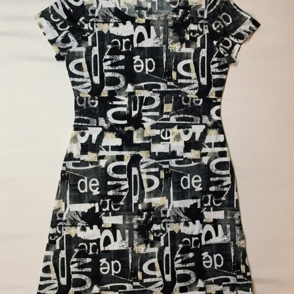 Unique! Handmade Short Sleeve Sundress Small - Picture 1 of 6